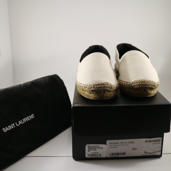 Saint Laurent Gorgeous Espadrille Flats - Picture 7 of 8